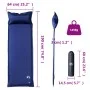 Self-inflating camping mattress with pillow 1 person blue by vidaXL, Air mattresses - Ref: Foro24-4007127, Price: 39,33 €, Di...