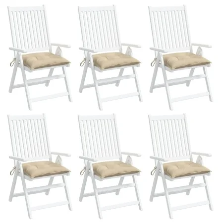Cushions for pallets 6 units beige Oxford fabric 50x50x7 cm by vidaXL, Cushions for chairs and sofas - Ref: Foro24-361518, Pr...
