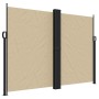 Beige retractable side awning 180x1000 cm by vidaXL, Umbrellas - Ref: Foro24-4004750, Price: 168,71 €, Discount: %