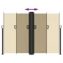 Toldo lateral retráctil beige 180x1000 cm de vidaXL, Sombrillas - Ref: Foro24-4004750, Precio: 159,33 €, Descuento: %