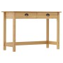 Mesa consola Hill con 2 cajones madera pino 110x45x74 cm | Foro24.es | Tu tienda online para hogar, jardín y más Foro24.es