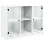 Aparador de madera de ingeniería blanco 101,5x37x75,5 cm de vidaXL, Aparadores - Ref: Foro24-3295871, Precio: 101,07 €, Descu...