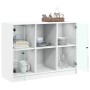 Weißes Sideboard aus Holzwerkstoff, 101,5 x 37 x 75,5 cm von vidaXL, Sideboards - Ref: Foro24-3295871, Preis: 101,07 €, Rabat...