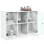 White engineered wood sideboard 101.5x37x75.5 cm by vidaXL, Sideboards - Ref: Foro24-3295871, Price: 99,87 €, Discount: %