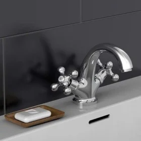 SCHÜTTE ELK chrome 2-handle basin mixer tap by SCHÜTTE, Faucets - Ref: Foro24-429362, Price: 90,18 €, Discount: %