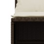 Set de sofás de jardín 4 pzas y cojines ratán sintético marrón by vidaXL, Garden sets - Ref: Foro24-368372, Price: 176,81 €, ...