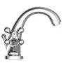 SCHÜTTE ELK chrome 2-handle basin mixer tap by SCHÜTTE, Faucets - Ref: Foro24-429362, Price: 90,18 €, Discount: %