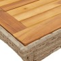 Set de comedor jardín 5 pzas con cojines ratán PE acacia beige by vidaXL, Garden sets - Ref: Foro24-3278716, Price: 327,55 €,...