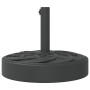 Halbrunder Schirmständer für Stöcke mit einem Durchmesser von Ø38/48 mm, 25 kg. von vidaXL, Schirmständer - Ref: Foro24-40079...