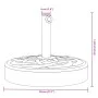 Base de sombrilla semicircular para palos de Ø38/ 48 mm 25 kg by vidaXL, Umbrella bases - Ref: Foro24-4007978, Price: 59,35 €...