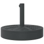 Base de sombrilla semicircular para palos de Ø38/ 48 mm 25 kg