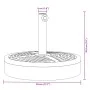 Base de sombrilla semicircular para palos de Ø38/ 48 mm 25 kg by vidaXL, Umbrella bases - Ref: Foro24-4007984, Price: 58,36 €...