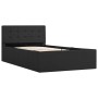 Hydraulic canape bed with storage dark gray fabric 90x200cm by vidaXL, Beds and slatted bases - Ref: Foro24-285570, Price: 30...