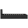 Hydraulic canape bed with storage dark gray fabric 90x200cm by vidaXL, Beds and slatted bases - Ref: Foro24-285570, Price: 30...