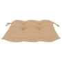 Garden chairs 6 pcs solid teak wood beige cushions by vidaXL, Garden chairs - Ref: Foro24-3073049, Price: 879,10 €, Discount: %