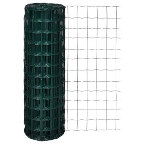Set de euro valla acero verde 10x1,2 m de vidaXL, Paneles de vallas - Ref: Foro24-140574, Precio: 41,32 €, Descuento: %