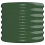 Green powder coated steel flower bed planter 224x40x36 cm by vidaXL, Pots and planters - Ref: Foro24-318873, Price: 57,85 €, ...