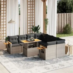8-piece garden sofa set and gray synthetic rattan cushions by vidaXL, Garden sets - Ref: Foro24-3271683, Price: 582,22 €, Dis...