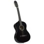 Classical guitar set for beginners, 12 pieces, black, 4/4 size, 39 inches. by vidaXL, Guitars - Ref: Foro24-70111, Price: 99,...