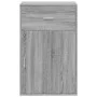 Sonoma gray engineered wood storage cabinet 56.5x39x90 cm by vidaXL, Lockers and storage cabinets - Ref: Foro24-840714, Price...