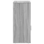 Sonoma gray engineered wood storage cabinet 56.5x39x90 cm by vidaXL, Lockers and storage cabinets - Ref: Foro24-840714, Price...