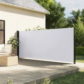 White retractable side awning 180x500 cm by vidaXL, Umbrellas - Ref: Foro24-4004451, Price: 120,76 €, Discount: %