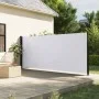 White retractable side awning 180x500 cm by vidaXL, Umbrellas - Ref: Foro24-4004451, Price: 120,76 €, Discount: %