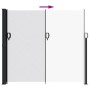 Weiße einziehbare Seitenmarkise 180x500 cm von vidaXL, Sonnenschirme - Ref: Foro24-4004451, Preis: 130,75 €, Rabatt: %