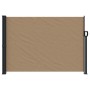 Taupe gray retractable side awning 140x600 cm by vidaXL, Umbrellas - Ref: Foro24-4004514, Price: 118,04 €, Discount: %