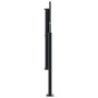 Taupe gray retractable side awning 140x600 cm by vidaXL, Umbrellas - Ref: Foro24-4004514, Price: 118,04 €, Discount: %