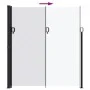 Toldo lateral retráctil blanco 220x300 cm de vidaXL, Sombrillas - Ref: Foro24-4004376, Precio: 118,66 €, Descuento: %