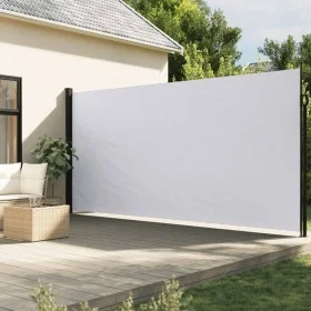 White retractable side awning 200x600 cm by vidaXL, Umbrellas - Ref: Foro24-4004556, Price: 143,81 €, Discount: %