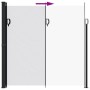 Weiße einziehbare Seitenmarkise 200x600 cm von vidaXL, Sonnenschirme - Ref: Foro24-4004556, Preis: 147,63 €, Rabatt: %
