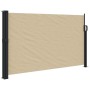 Beige einziehbare Seitenmarkise 120x500 cm von vidaXL, Sonnenschirme - Ref: Foro24-4004405, Preis: 115,35 €, Rabatt: %