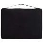 Folding massage table 2 zones black and orange wood by vidaXL, massage tables - Ref: Foro24-110203, Price: 156,91 €, Discount: %