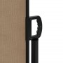 Toldo lateral retráctil gris taupe 170x300 cm