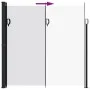 White retractable side awning 200x500 cm by vidaXL, Umbrellas - Ref: Foro24-4004466, Price: 126,57 €, Discount: %
