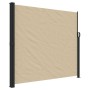 Beige retractable side awning 180x600 cm by vidaXL, Umbrellas - Ref: Foro24-4004540, Price: 137,56 €, Discount: %