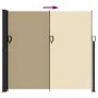 Beige retractable side awning 180x600 cm by vidaXL, Umbrellas - Ref: Foro24-4004540, Price: 126,82 €, Discount: %