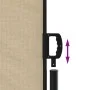 Beige retractable side awning 180x600 cm by vidaXL, Umbrellas - Ref: Foro24-4004540, Price: 126,82 €, Discount: %