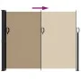 Taupe gray retractable side awning 160x500 cm by vidaXL, Umbrellas - Ref: Foro24-4004439, Price: 111,80 €, Discount: %