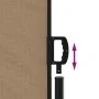 Taupe gray retractable side awning 160x500 cm by vidaXL, Umbrellas - Ref: Foro24-4004439, Price: 111,80 €, Discount: %