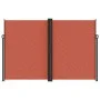 Terracotta retractable side awning 220x600 cm by vidaXL, Umbrellas - Ref: Foro24-4004678, Price: 146,29 €, Discount: %
