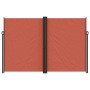 Toldo lateral retráctil terracota 220x600 cm de vidaXL, Sombrillas - Ref: Foro24-4004678, Precio: 148,71 €, Descuento: %