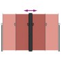 Terracotta retractable side awning 220x600 cm by vidaXL, Umbrellas - Ref: Foro24-4004678, Price: 148,62 €, Discount: %