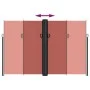 Terracotta retractable side awning 220x600 cm by vidaXL, Umbrellas - Ref: Foro24-4004678, Price: 146,29 €, Discount: %