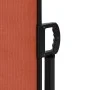 Terracotta retractable side awning 220x600 cm by vidaXL, Umbrellas - Ref: Foro24-4004678, Price: 146,29 €, Discount: %