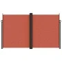 Terracotta retractable side awning 200x1200 cm by vidaXL, Umbrellas - Ref: Foro24-4004858, Price: 168,95 €, Discount: %