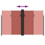 Toldo lateral retráctil terracota 200x1200 cm de vidaXL, Sombrillas - Ref: Foro24-4004858, Precio: 171,77 €, Descuento: %