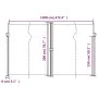 Terracotta retractable side awning 200x1200 cm by vidaXL, Umbrellas - Ref: Foro24-4004858, Price: 168,95 €, Discount: %